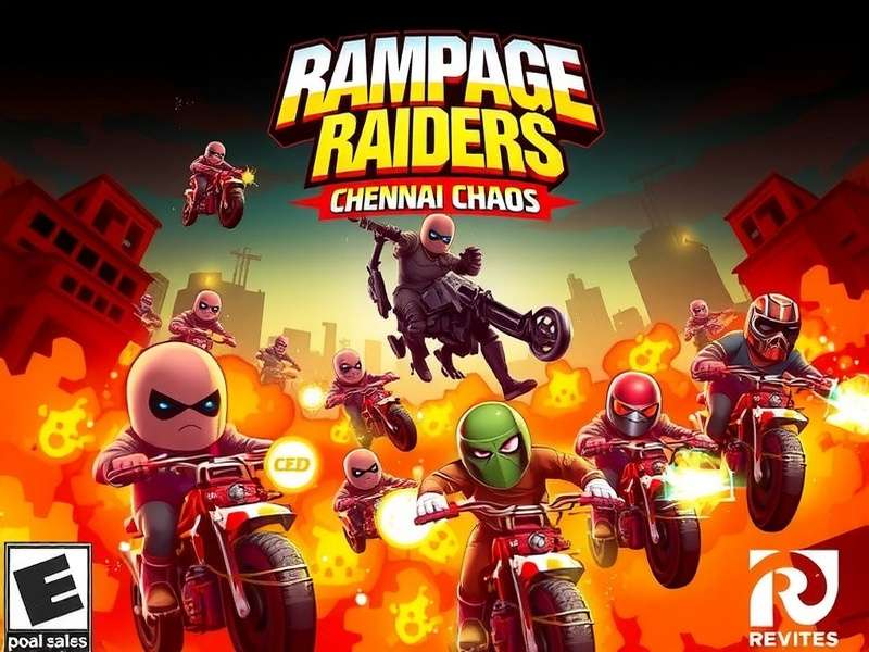 Rampage Raiders Chennai Chaos Game Cover Rampage Raiders Chennai Chaos Game Cover